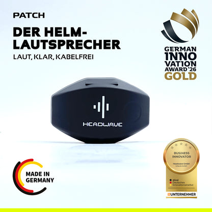 PATCH - der Lautsprecher für Deinen Ski-Helm