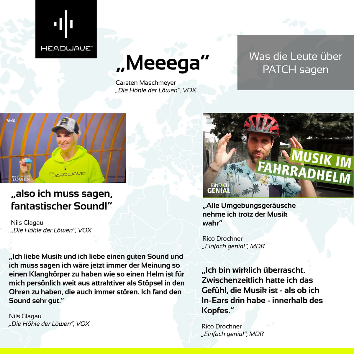 PATCH - der Lautsprecher für Deinen Ski-Helm