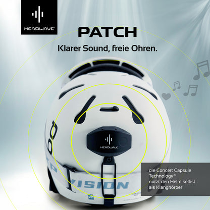 PATCH - der Lautsprecher für Deinen Ski-Helm