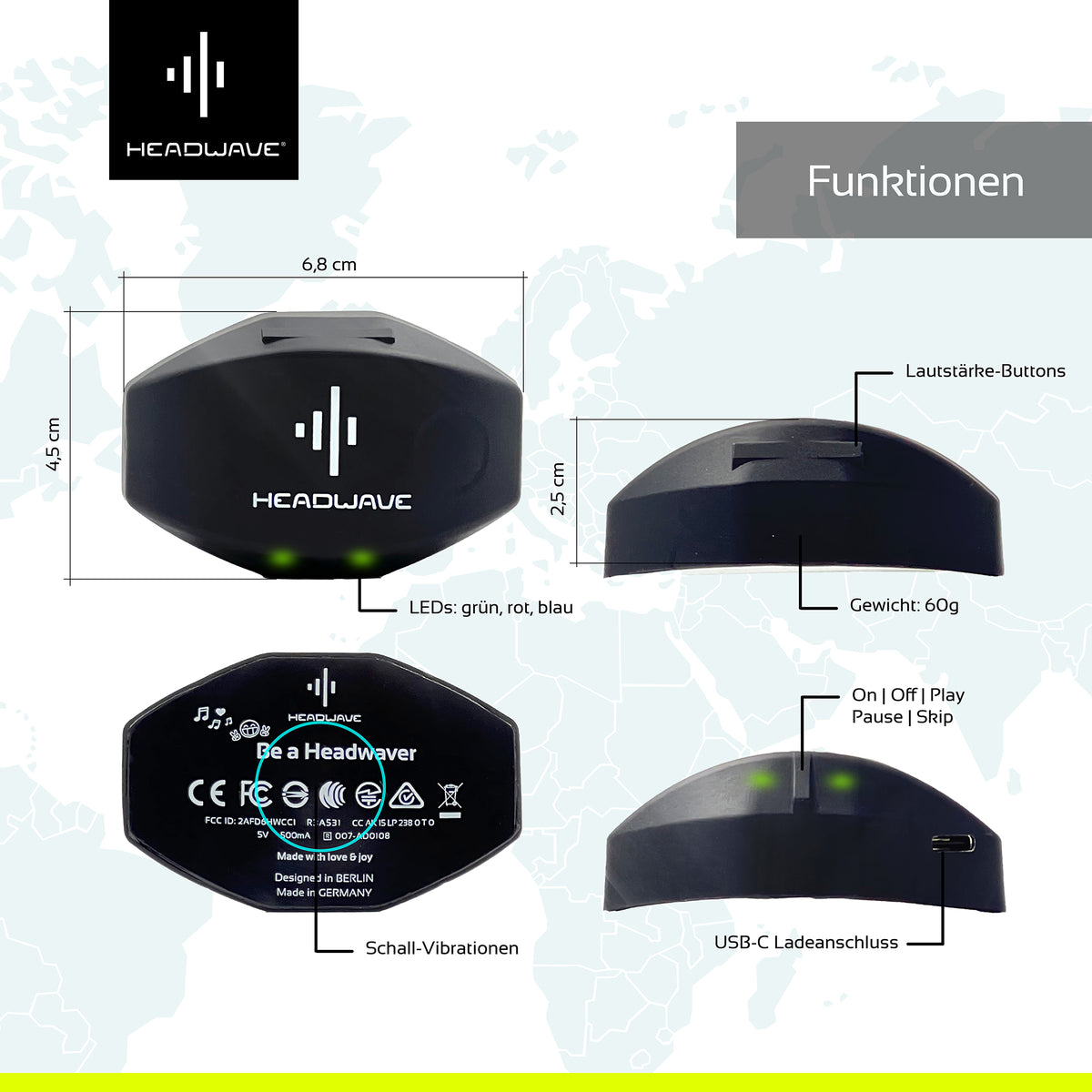 PATCH - der Lautsprecher für Deinen Ski-Helm