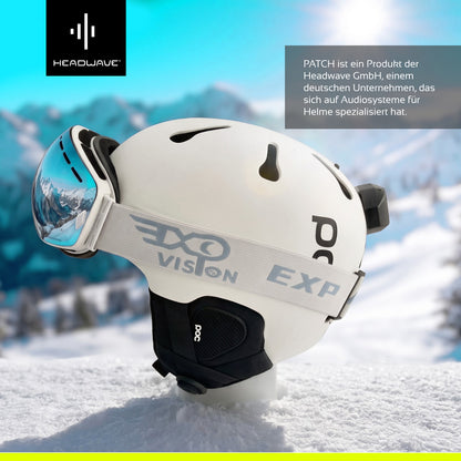 PATCH - der Lautsprecher für Deinen Ski-Helm