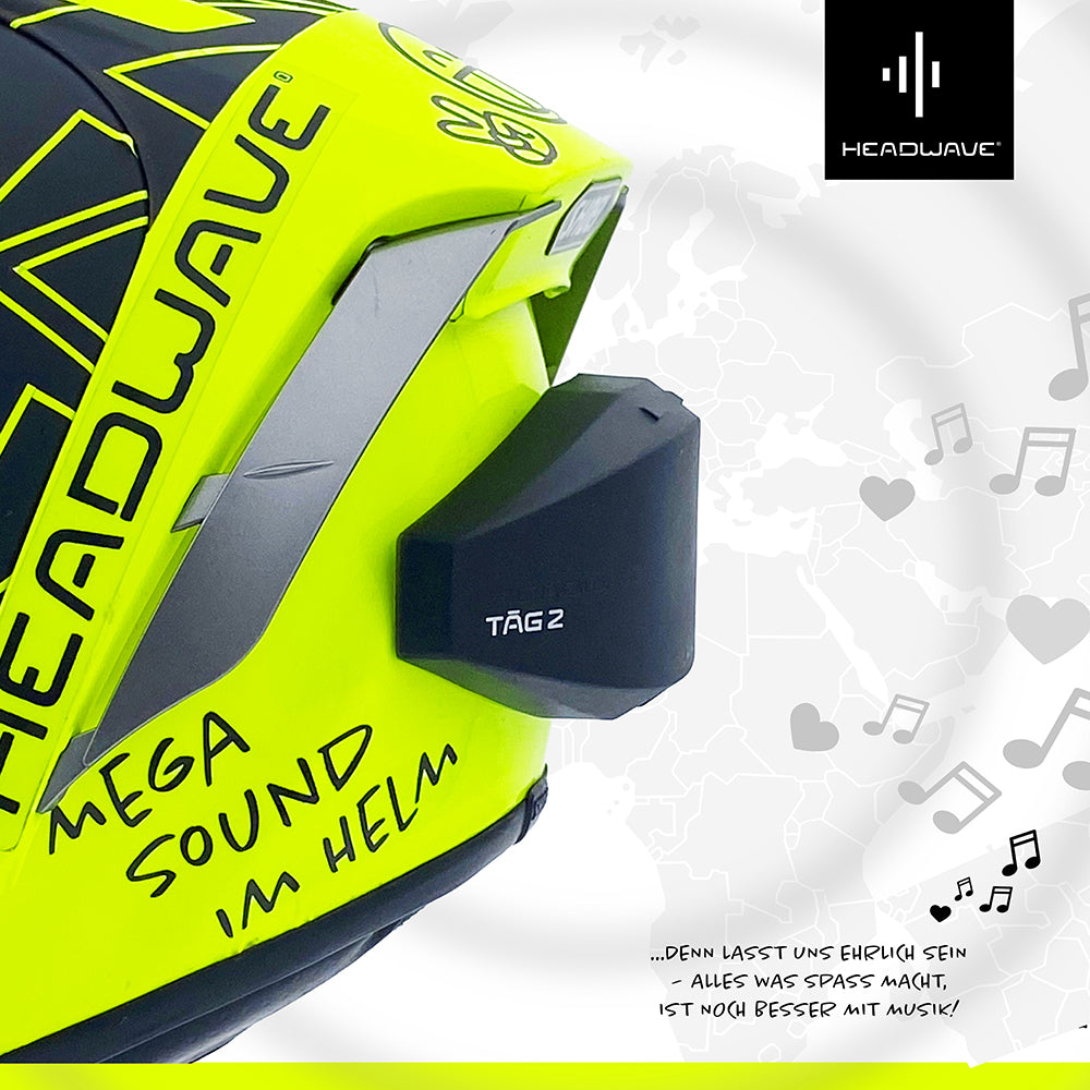 TĀG 2.0 - der Lautsprecher für Deinen Motorrad-Helm