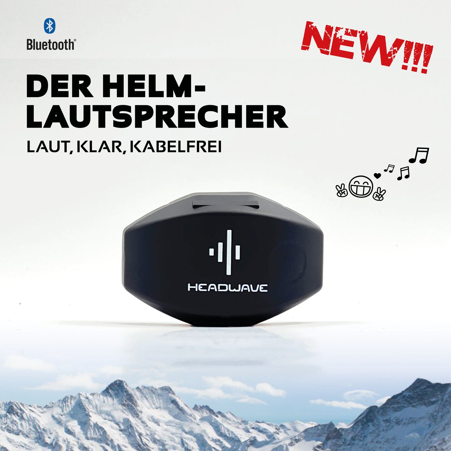 PATCH - der Lautsprecher für Deinen Ski-Helm