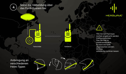 Fahrschul-TĀG mit Klett, inkl. Transmitter